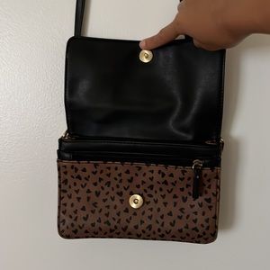 Fossil Relic Heart Crossbody
